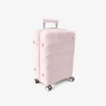 Polypropylene Hard-Shell Spinner Luggage - Pink - Image 3