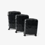 Polypropylene Hard-Shell Spinner Luggage - Black