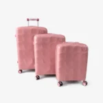 Polypropylene Hard-Shell Spinner Luggage - Light Pink