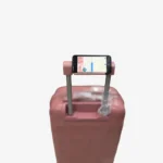 Polypropylene Hard-Shell Spinner Luggage - Light Pink - Image 6