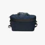 GORDER G525 Laptop Bag – Canvas Business Shoulder Bag with Padded Laptop Compartment & Trolley Sleeve - Dark Deep Blue