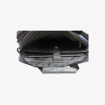 GORDER G525 Laptop Bag – Canvas Business Shoulder Bag with Padded Laptop Compartment & Trolley Sleeve - Dark Deep Blue - Image 6