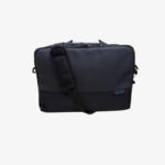 GORDER G525 Laptop Bag – Canvas Business Shoulder Bag with Padded Laptop Compartment & Trolley Sleeve - Black