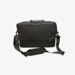 GORDER G525 Laptop Bag – Canvas Business Shoulder Bag with Padded Laptop Compartment & Trolley Sleeve - Black - Image 4