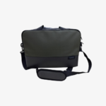 GORDER G525 Laptop Bag – Canvas Business Shoulder Bag with Padded Laptop Compartment & Trolley Sleeve - Olive Green - Image 2