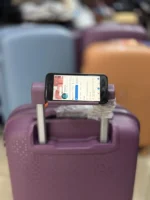 OMASKA Luggage Purple - Image 7